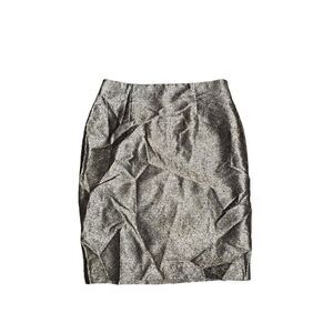 Women's WORTHINGTON Metallic Skirt Size 10